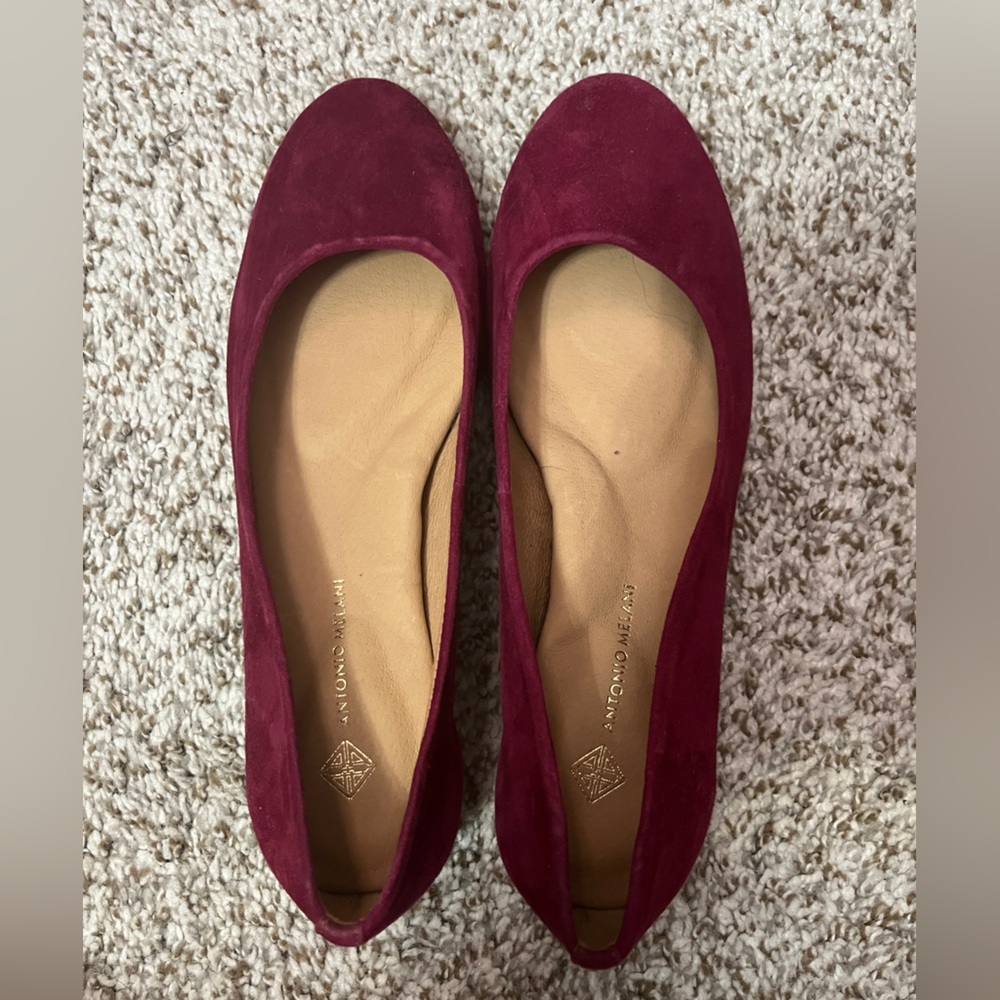 Antonio Melani Suede Flats Size 6.5